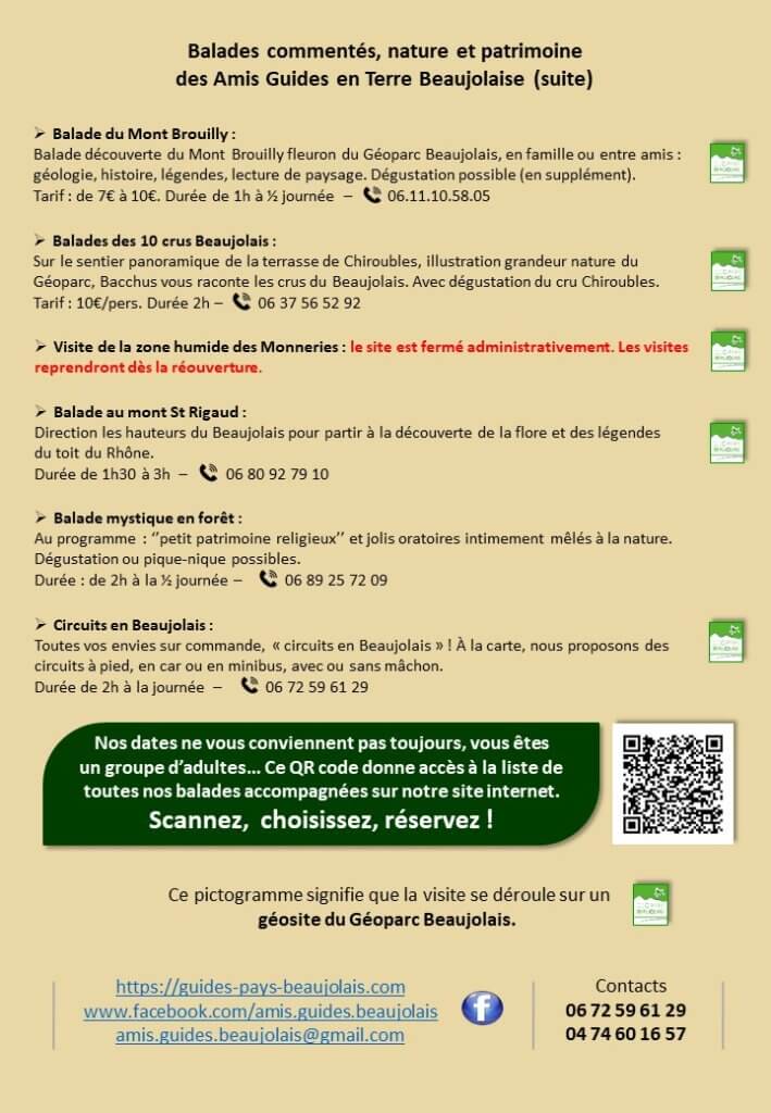 Catalogue des visites guidées des Amis Guides, page 2